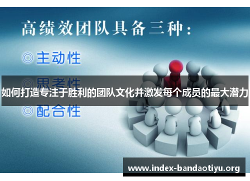 如何打造专注于胜利的团队文化并激发每个成员的最大潜力