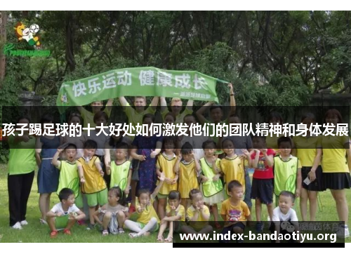 孩子踢足球的十大好处如何激发他们的团队精神和身体发展